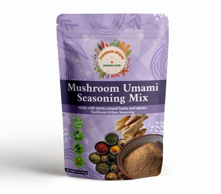 Introducing Flourish Mushroom Umami Seasoning Mix!