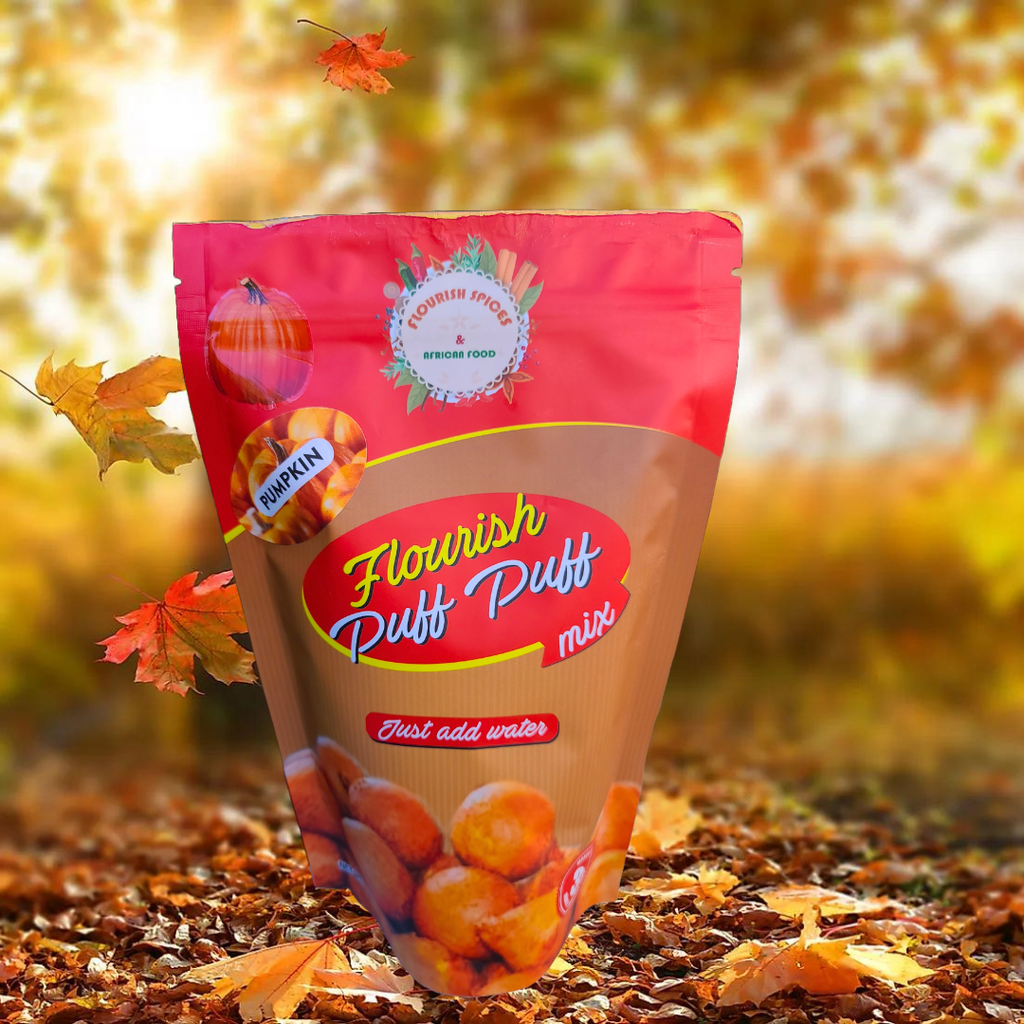 Celebrate Fall with Pumpkin Spice Puff Puff