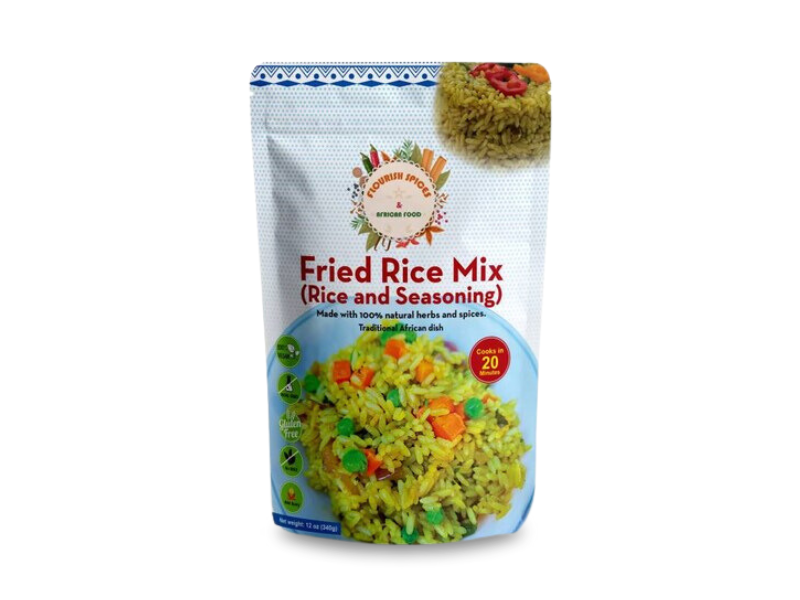 Flourish Fried Rice Mix (Rice And Seasoning)
