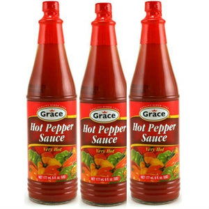 Grace hot pepper sauce